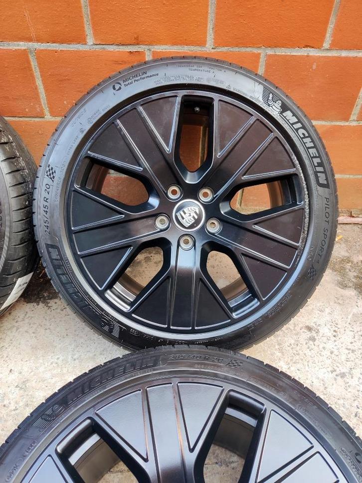 20" Porsche Taycan Aero velgen, Auto-onderdelen, Banden en Velgen, Banden en Velgen, Zomerbanden, 20 inch, 285 mm, Personenwagen