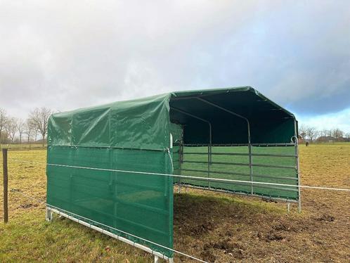 Weidetent 3,6 x 4m Luxe uitvoering / Op voorraad!, Dieren en Toebehoren, Stalling en Weidegang, Stalling, Weidegang, 2 of 3 paarden of pony's