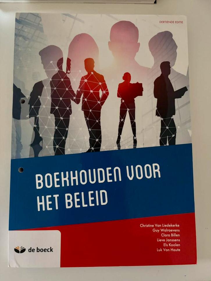 Boekhouden voor het beleid 2022 (1ste rechtspraktijk), Boeken, Schoolboeken, Zo goed als nieuw, Nederlands, Ophalen