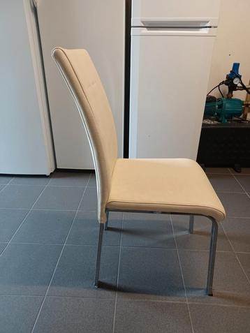 3 prima echt lederen stoelen