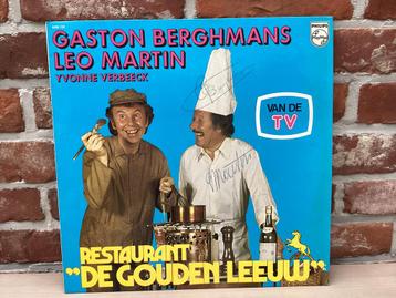 GESIGNEERDE LP GASTON BERGHMANS &LEO MARTIN yvonne Verbeeck beschikbaar voor biedingen