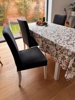 4 stoelen Ikea Bergmund, Huis en Inrichting, Stoelen, Ophalen, Zo goed als nieuw, Wit