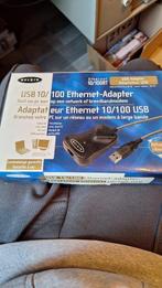 USB 10/100 ethernet adapter, Ophalen of Verzenden, Nieuw