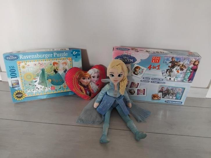 Pakket Frozen, Kinderen en Baby's, Speelgoed | Poppen, Ophalen of Verzenden