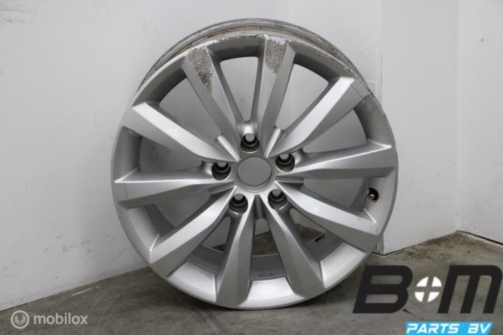 Org 1 losse 17 inch New Orleans velg VW Tiguan 5N 5N0601025P, Auto-onderdelen, Banden en Velgen, Velg(en), Gebruikt