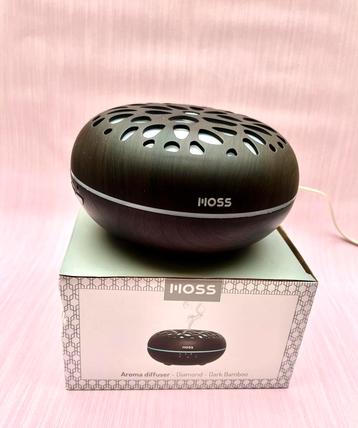 Moss Aroma Diffuger met verlichting - Dark Bamboo beschikbaar voor biedingen