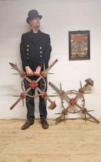 Antieke victoriaanse smeedijzeren brug onderdelen / hekwerk, Ophalen of Verzenden