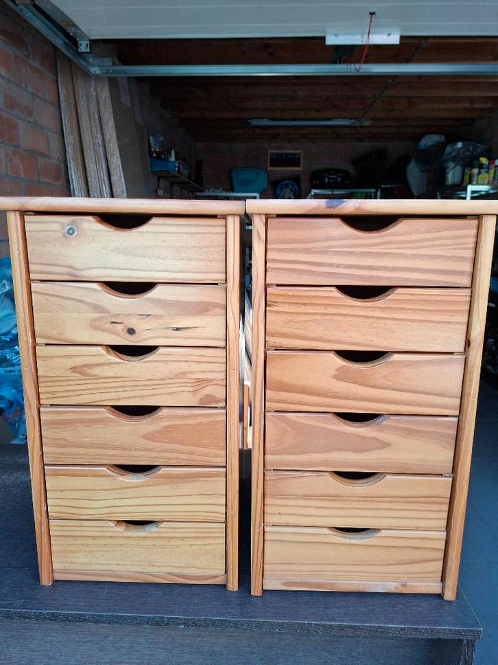 Ladekast, Maison & Meubles, Armoires | Commodes, Comme neuf, Moins de 100 cm, Moins de 50 cm, 25 à 50 cm, 5 tiroirs ou plus, Enlèvement