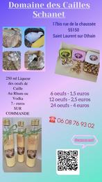 Ouefs de caille, Animaux & Accessoires, Volatiles, Autres espèces