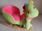 Schommelstoel dino voor baby/peuter, Kinderen en Baby's, Wipstoeltjes, Ophalen of Verzenden, Gebruikt, Schommelstoel