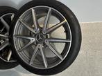 18 INCH ORIGINELE MERCEDES AMG WIELEN +CONTINENTALSPORTCONTA, Ophalen, 18 inch, Gebruikt, Banden en Velgen