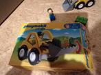 Playmobil 123 bulldozer, Ophalen of Verzenden, Zo goed als nieuw