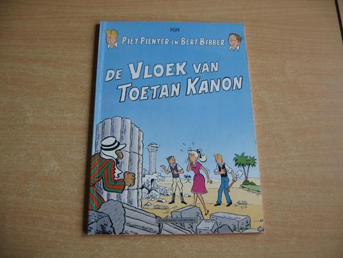 Piet Pienter en Bert Bibber : De vloek van Toetan Kanon., Boeken, Stripverhalen, Gelezen, Eén stripboek, Ophalen of Verzenden