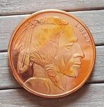 USA - 1 Oz Copper Bullion ‘Indian Head’ - Golden State Mint, Timbres & Monnaies, Métaux nobles & Lingots, Envoi, Cuivre