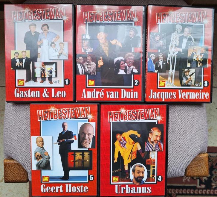 DVD's Humor reejs "Het beste van" - 5 DVD's, Cd's en Dvd's, Dvd's | Cabaret en Sketches, Zo goed als nieuw, Stand-up of Theatershow