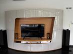 Wandmeubel incl LED verlichting, Ophalen, Gebruikt, 200 cm of meer, Eikenhout