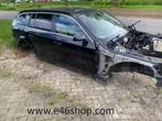 BMW 5 SERIE E61 DEUREN EN ACHTERKLEP KLEUR SCHWARZ 2, Ophalen, Gebruikt, BMW, Deur