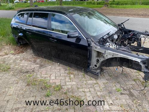 BMW 5 SERIE E61 DEUREN EN ACHTERKLEP KLEUR SCHWARZ 2, Auto-onderdelen, Carrosserie, Deur, BMW, Gebruikt, Ophalen