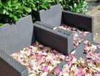 Allibert-stoel - Monaco - Antraciet, Tuin en Terras, Tuinstoelen, Ophalen, Gebruikt, Plastic