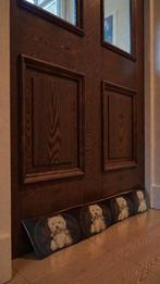 Westie Deurtas met hondenbekleding 90x20 cm, Huis en Inrichting, Ophalen of Verzenden, Zwart