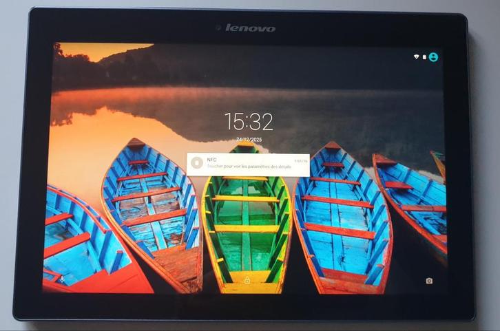 lenovo tab 3 10 plus 32gb 10.1", Informatique & Logiciels, Android Tablettes, Comme neuf, Wi-Fi, 10 pouces, 32 GB, Enlèvement