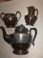 13 antieke theepotten + 3 gratis melk kannetjes, Antiek en Kunst, Antiek | Tin, Ophalen of Verzenden