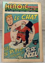 Héroïc 20 - Le Chat: Pas de pitié pour le Père Noël (1956), Gelezen, Ophalen of Verzenden, Michel Denys, Eén stripboek