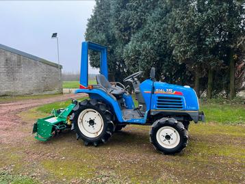 Iseki Sial 15 Minitractor 4x4 MET NIEUWE FREES  beschikbaar voor biedingen