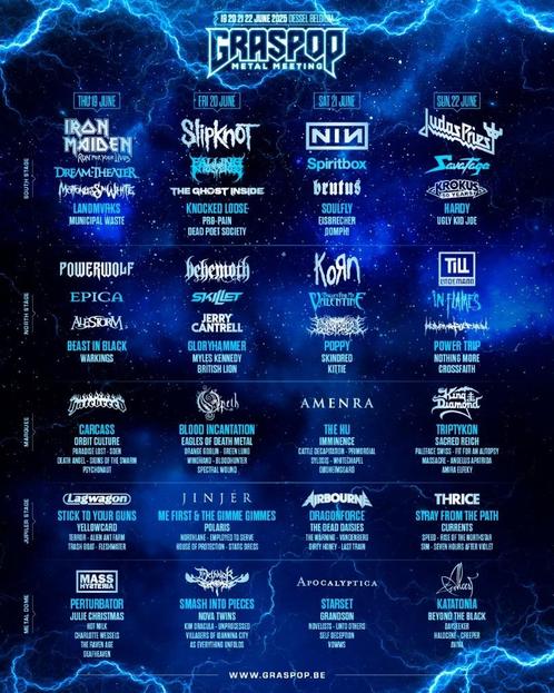 1 combi ticket graspop 2025, Tickets en Kaartjes, Evenementen en Festivals, Eén persoon