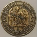 France 5 centimes, 1861 « A » - Paris, Enlèvement ou Envoi, Monnaie en vrac, France