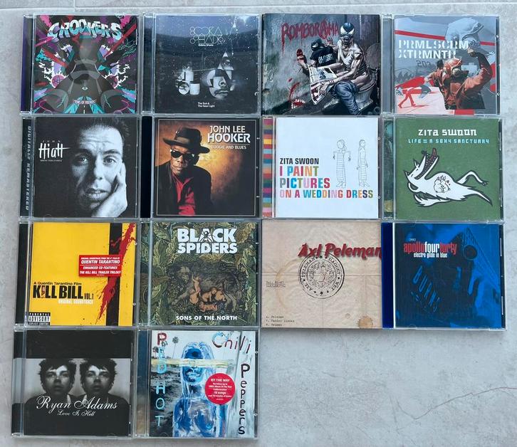 Cd’s voor 1 euro, CD & DVD, CD | Rock, Utilisé, Enlèvement