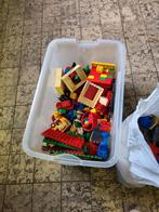 Duplo blokjes en treinspoor in zak, Kinderen en Baby's, Speelgoed | Bouwstenen, Zo goed als nieuw, Ophalen
