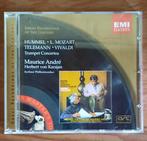 cd - Trompetconcertos Hummel, Telemann, Vivaldi & L.Mozart, Comme neuf, Autres types, Romantique, Enlèvement ou Envoi