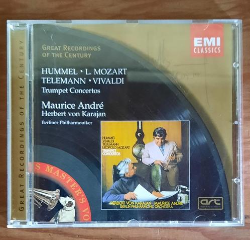 cd - Trompetconcertos Hummel, Telemann, Vivaldi & L.Mozart, CD & DVD, CD | Classique, Comme neuf, Autres types, Romantique, Enlèvement ou Envoi