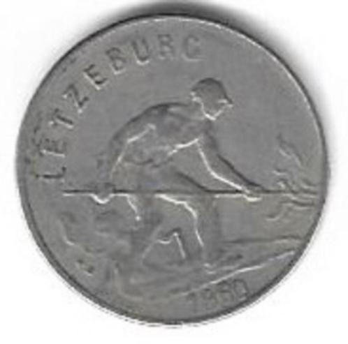 munten Luxemburg 1 Frank 1960 Pr, Postzegels en Munten, Munten | Europa | Niet-Euromunten, Losse munt, Overige landen, Ophalen of Verzenden
