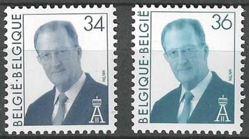 Belgie 1997 - Yvert 2685-2686 /OBP 2690-2691 - Albert (PF) beschikbaar voor biedingen