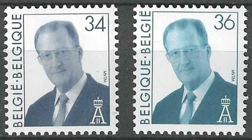 Belgie 1997 - Yvert 2685-2686 /OBP 2690-2691 - Albert (PF), Postzegels en Munten, Postzegels | Europa | België, Postfris, Koninklijk huis