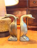 Messing boekensteunen eenden, Antiek en Kunst, Antiek | Brons en Koper, Ophalen of Verzenden