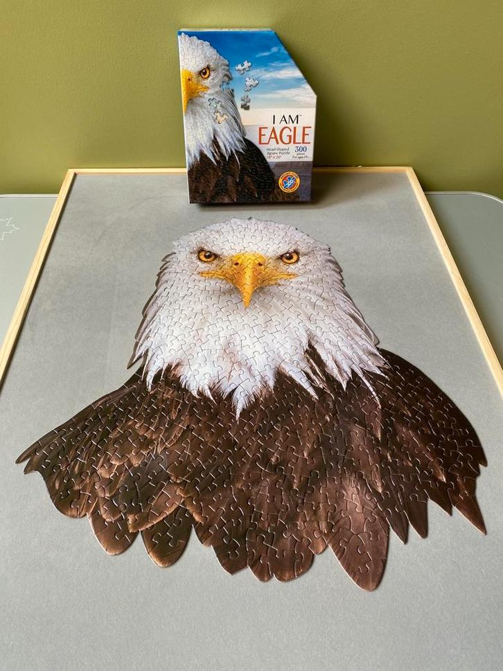 🍄 “ I Am Eagle “ vanaf 10 jaar..300 stukjes ., Kinderen en Baby's, Speelgoed | Kinderpuzzels, Zo goed als nieuw, Ophalen of Verzenden