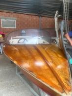 mooie houten retro speedboot 1968, Watersport en Boten, Ophalen, Gebruikt, Minder dan 70 pk, 3 tot 6 meter
