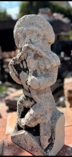 Antiek witstenen ornament “spuwer” Kerkornament, Antiek en Kunst, Ophalen