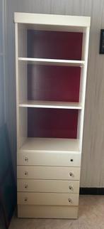 Stevige vintage kast jaren 70 - 80, Huis en Inrichting, Ophalen, Gebruikt, Minder dan 150 cm, Met lade(s)
