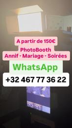 PhotoBooth pour une soirée avec sercice de livraison a domic, Ophalen of Verzenden