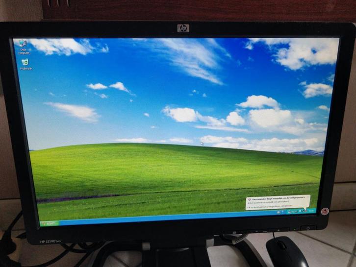 Windows XP Retro PC, Compleet met scherm en toebehoren, Computers en Software, Desktop Pc's, 3 tot 4 Ghz, HDD, 4 GB, Met monitor