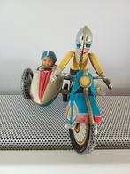 OUDE BLIKKEN MOTO MET ZIJSPAN, Enlèvement, Maison et Meubles