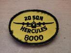 luchtmacht patch 20 sqn c-130h hercules 8000 uur, Ophalen, Zo goed als nieuw, Patch, Badge of Embleem