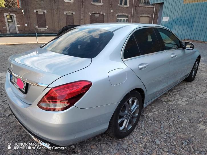 Mercedes classe c200 2017 très bon état, Auto's, Mercedes-Benz, Particulier, Diesel, Handgeschakeld, Grijs, Ophalen