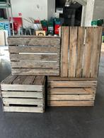 Houten kistjes, Huis en Inrichting, Ophalen, Zo goed als nieuw, Rechthoekig, Hout