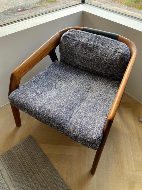 Fauteuil Zeitraum model friday; prijs voor 2 stuks, Huis en Inrichting, Fauteuils, Gebruikt, Hout, Stof, Ophalen