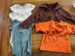 5 stuks babykleding maat 81 Petit Bateau, Garçon ou Fille, Pull ou Veste, Comme neuf, Petit Bateau